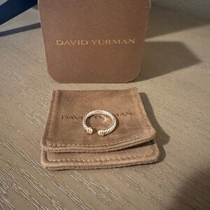 David Yurman Silver Cable Ring